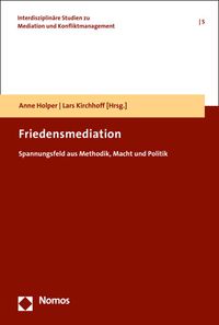 Book Cover, Friedensmediation