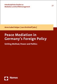 Book Cover, Peace Mediation